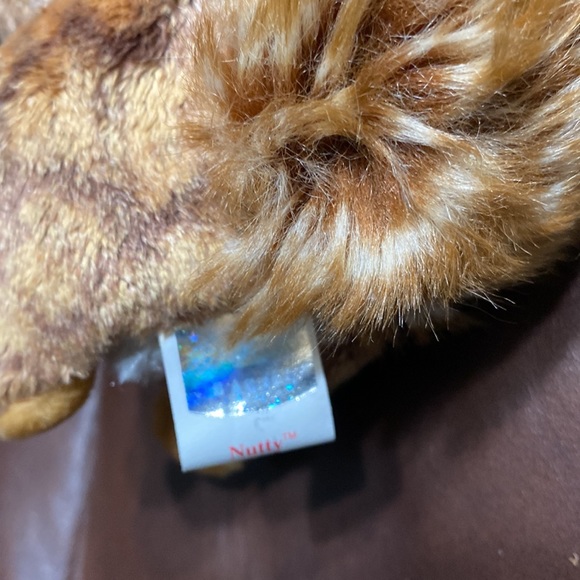 Ty Beanie Babies Baby Nutty Squirrel Rare Vintage Collectible Plush Cute Acorn - Picture 4 of 6